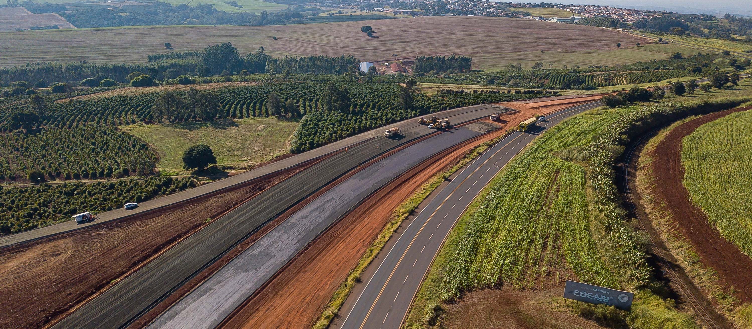 42% da obra do Contorno de Jandaia do Sul já foram concluídos 