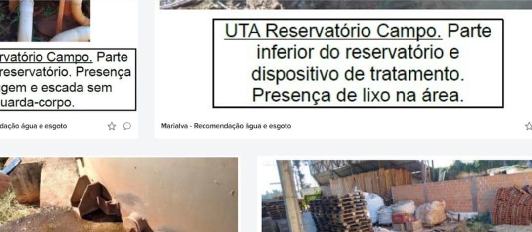 MP faz recomendação ao serviço de água e esgoto em Marialva