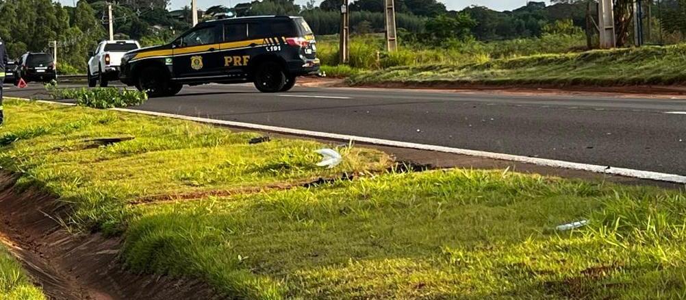 Ciclista morre atropelado na BR-376 em Nova Esperança