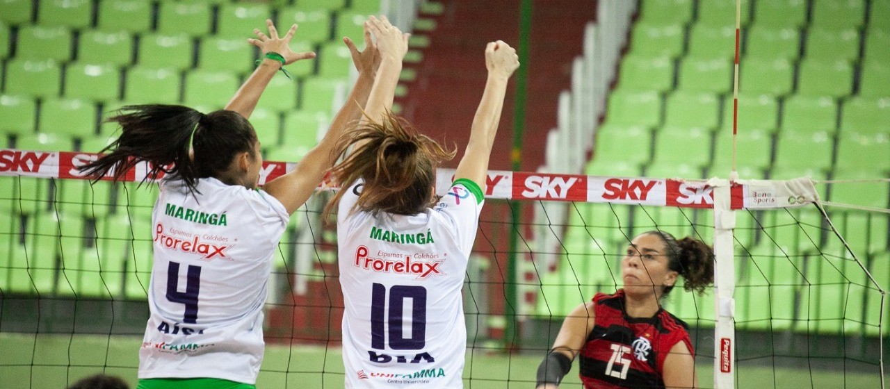 Amavôlei perde para o Flamengo por 3 sets a 0