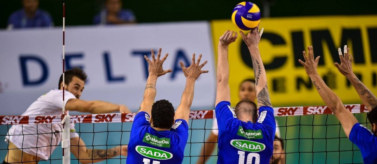 Copel Telecom perde para o Sada Cruzeiro por 3 sets a 2