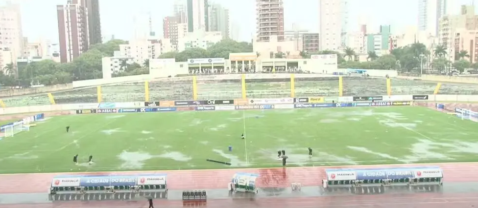 Duelo entre Maringá FC e Anápolis tem previsão de muita chuva