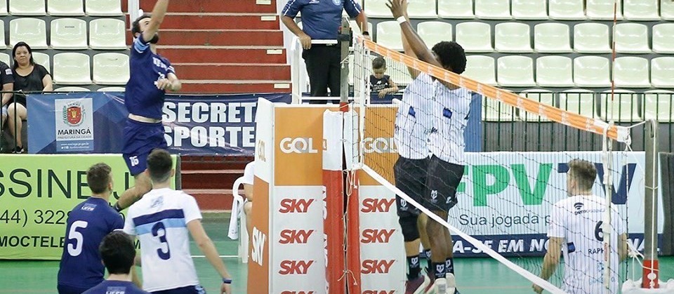 Maringá Vôlei encara Foz do Iguaçu pela semifinal do estadual de vôlei