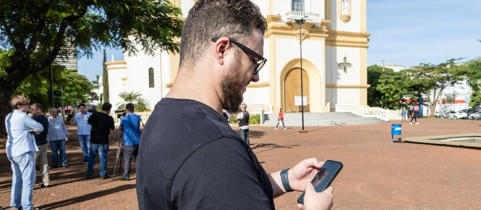 Principal praça de Apucarana oferece internet de graça