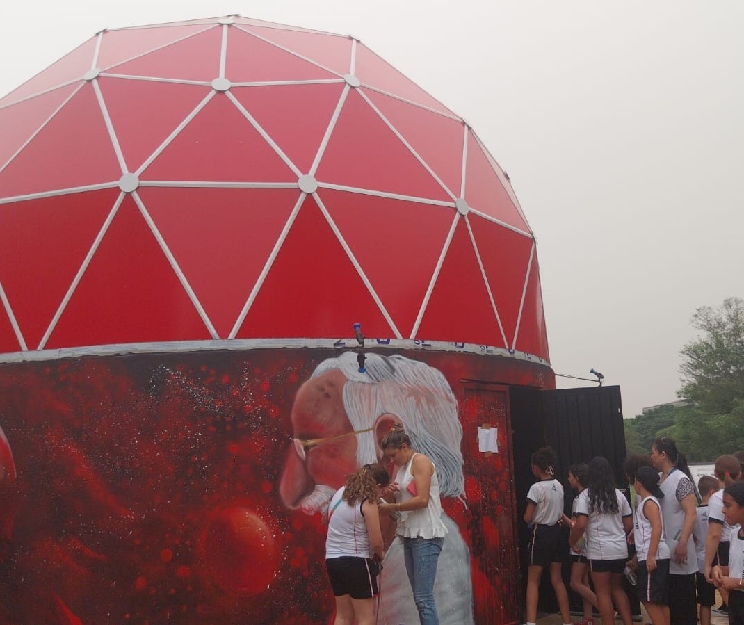 Planetário da UEM é inaugurado no Paraná Faz Ciência