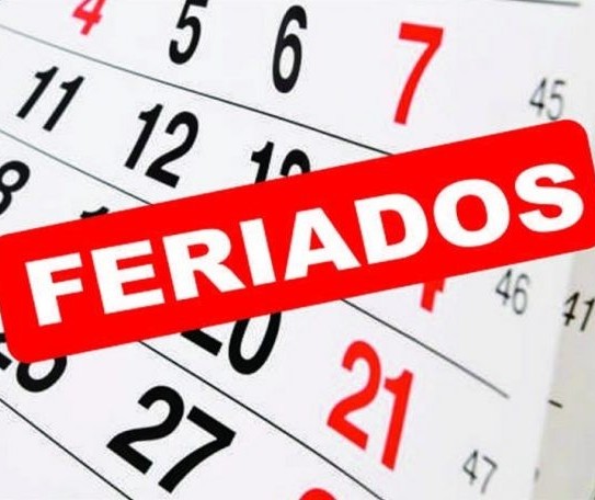 Mais de dez feriados caem em dias úteis