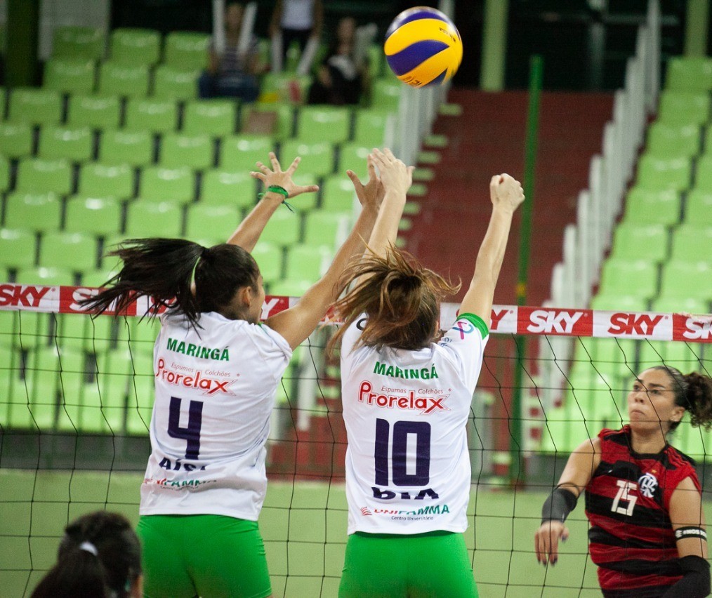 Amavôlei perde para o Flamengo por 3 sets a 0