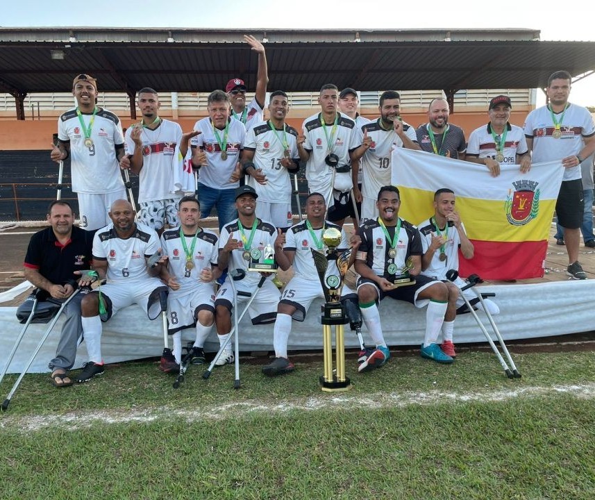 Maringá é campeã da Copa do Brasil de futebol para amputados