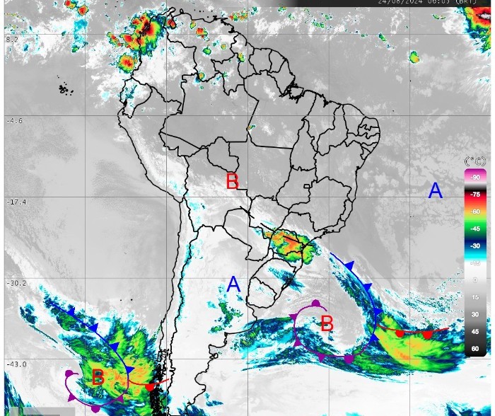 Confira o tempo neste sábado (24) em Maringá e no Paraná 