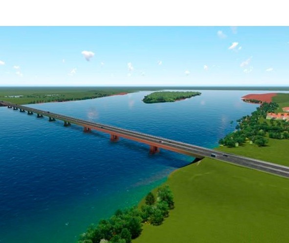 Empresa que vai construir ponte sobre o rio Paraná é anunciada