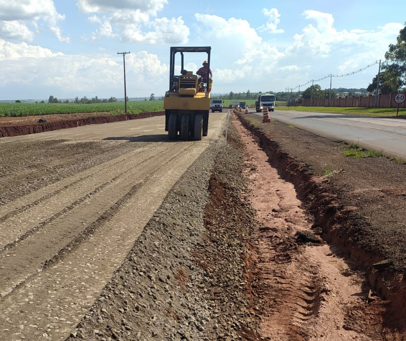 Após acidentes, empresa vai reforçar sinalização em obra na PR-317