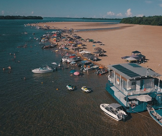 Nesse domingo tem prova de travessia no Porto São José